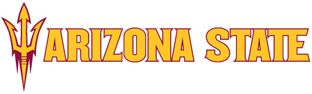 Arizona State Sun Devils 2011-Pres Wordmark Logo 06 vinyl decal